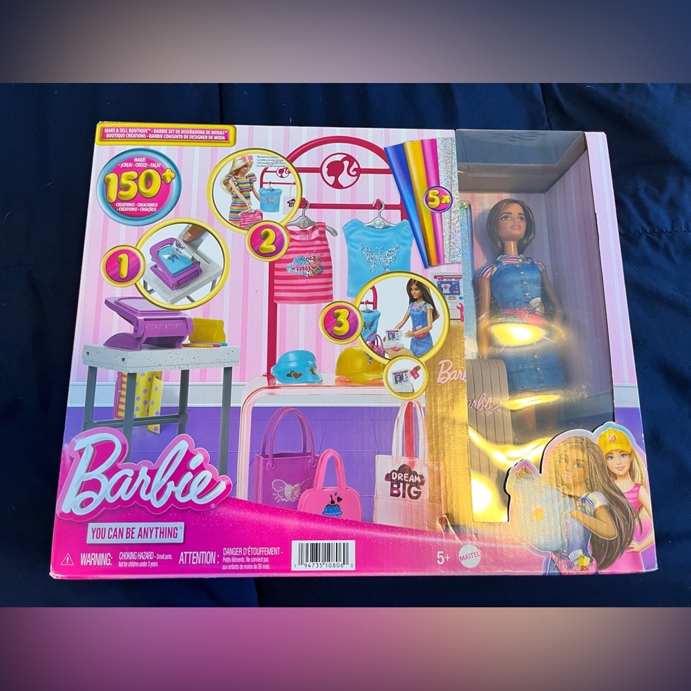 Barbie Make & Sell Boutique Playset